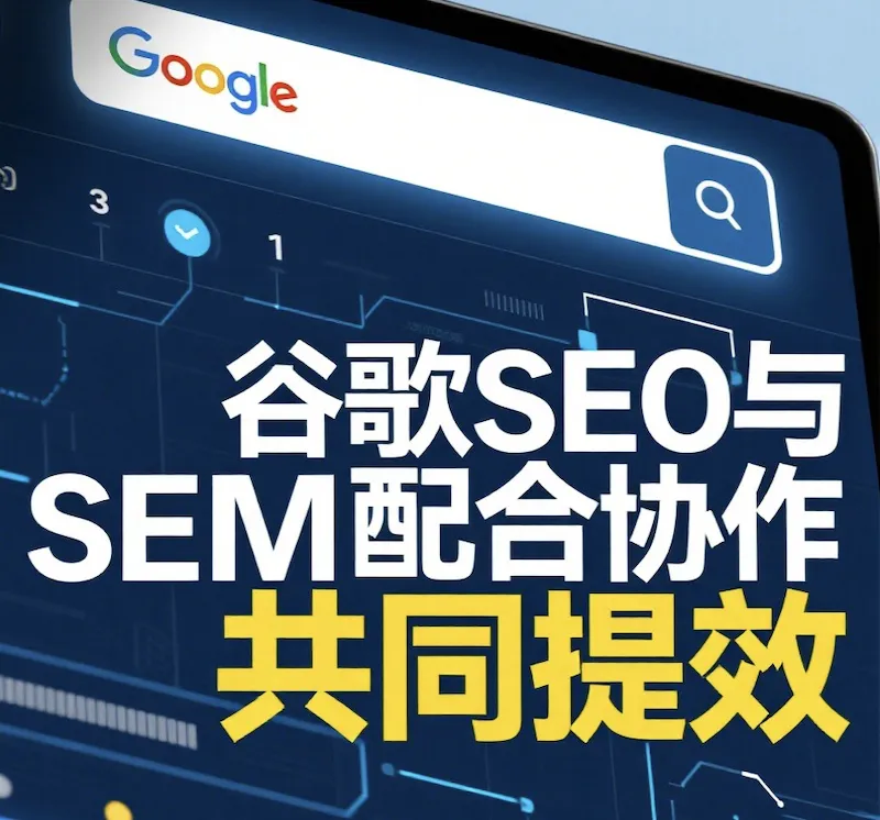 谷歌 SEO 与 SEM 搭配使用，实现高效增长